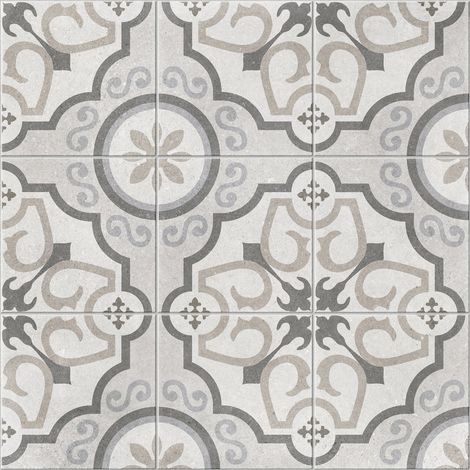 Carrelage sol effet carreaux de ciment Stella pisa 60x60 cm - Réflex Boutique