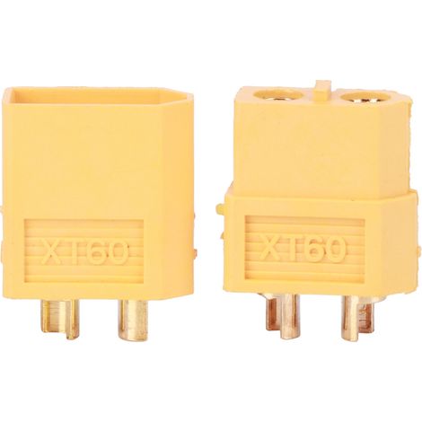 Connecteurs XT60 Mâle Et Femelle - Nylon Haute Température - Pour Batteries RC Lipo - Lot De 20 Pièces (1/5)