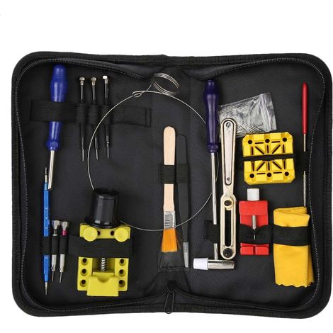 Watch repair tool set, 116 pieces, case opening, battery replacement, household tool set YD295--DTEKGAZ
