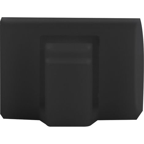 Support de câble REV, autocollant, 17 x 12 mm, noir, lot de 10