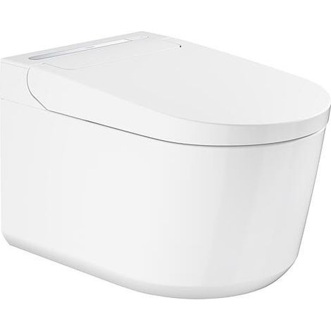 Grohe – WC japonais lavant suspendu – Douche intime et fessière autonettoyante – Revêtement HyperClean – Éclairage nocturne discret – 3-5L (1/5)