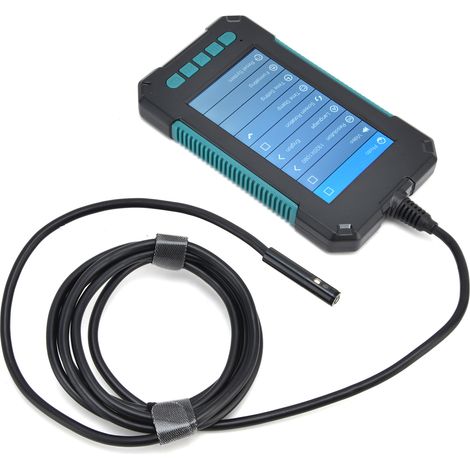 Endoscope P40 9LED à 2 lentilles, caméra endoscopique étanche 1080p avec écran IPS de 4,3 pouces pour l'inspection du drainage du moteur (1/5)