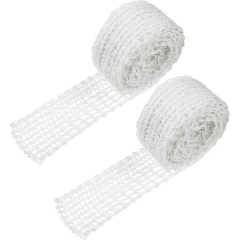 rouleaux de filet à saucisses, ficelle à viande, filets de boucher, filets d'emballage en coton, outil d'emballage de viande-300.00X10.00X1.00CM (1/4)