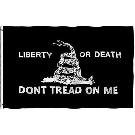 Drapeau de Gadsden « Ne marchez pas sur moi » (90 x 150 cm) - En stock (1/5)
