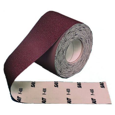 Carta Abrasiva Velcrata Ri-Saitac-Vel AW-D - 115 mm x 25 metri - Grana 60