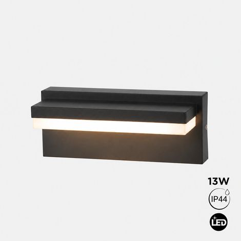 Aplique De Pared Exterior - 13W - 1000lm - Blanco Cálido -