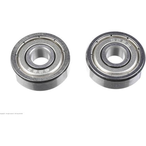 Revtec - Ball Bearing - Chrome Steel - ABEC 3 - Metal Shielded - 5x16x5 - 625ZZ - 2 pcs