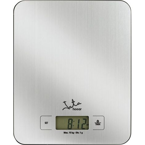 Báscula de cocina Jata 719 acero 15 kg (1/4)