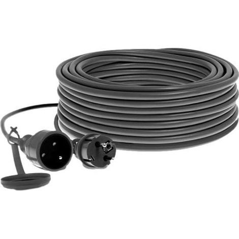 Awtools Cable alargador eléctrico profesional flexible de 10 metros
