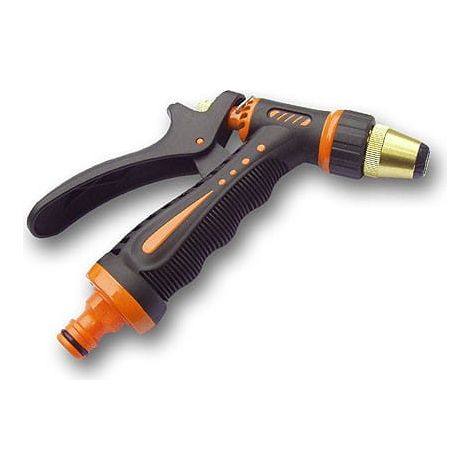 BRADAS PISTOLA AD ACQUA CON REGOLAZIONE OTTONE - ZINCO ZEBRA ECO7205 (1/2)