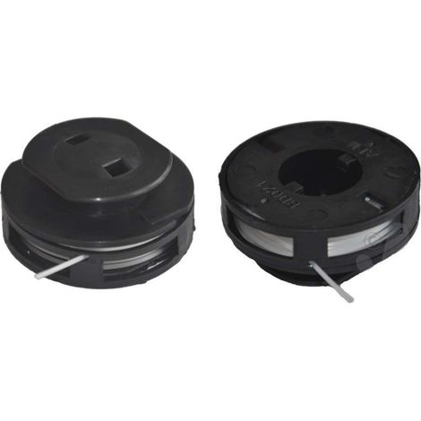 1x bobine de fil A6044 1,6mm coupe bordure débroussailleuse compatible avec Black et decker
