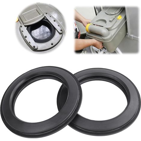 Joint d'étanchéité de toilette RV pour Thetford C200 C250 C260 C400 C2 C3 C4, joint en caoutchouc pour toilette de camping-car à clapet, joint d'étanchéité labiaux étanche, joint de toilette pour (1/5)