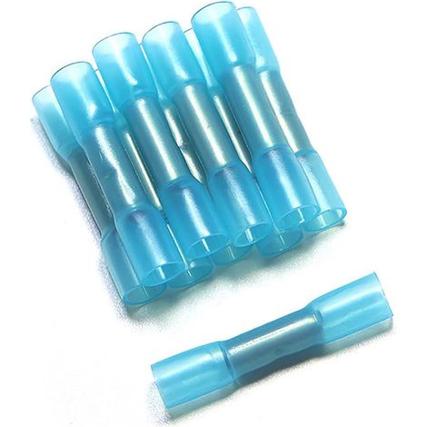Connecteur Thermoretractable - 1.25 mm² - 22–16 AWG - Étanche avec Colle Intégrée - Pour Câblage Électrique Domestique Automobile et Électronique - Lot de 20 (1/5)