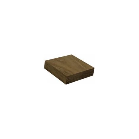 Quincadeco – Carré chêne massif 9 x 9 cm – Finition ponçage fin – Fabrication française – Qualité 1er choix sans fentes
