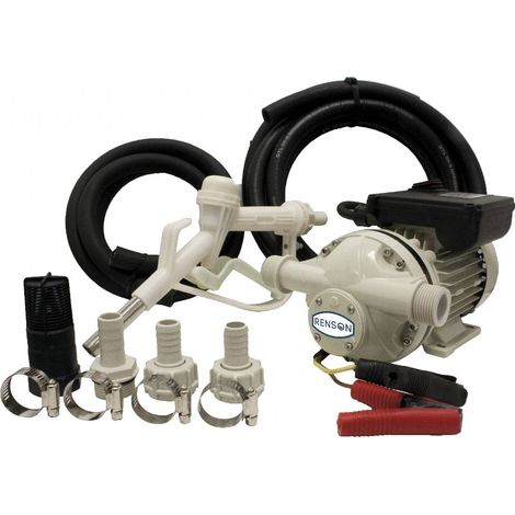 GROUPE TRANSFERT ADBLUE 12V 35L/M+PIST MANUEL+KIT ASPI RENSON