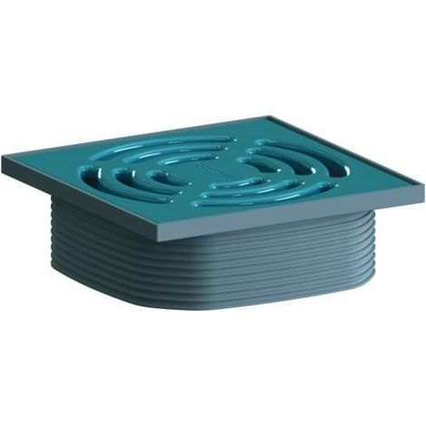 Dallmer DallDrain Pure Aufsatz 120x120mm, Himmelblau, 518231 (1/3)