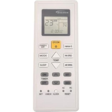 Télécommande compatible avec Panasonic A75C03580.CS-U35TKR.A75C04239.A75C00370.A75C12670.A75C03420.A75C00510.A75C01990.CS-Z25TKR. S-PN9VKK H-1.CSPN18WKH.CSPN12WKH.CS-PN9WKH.CS-PN18WKH. (1/5)