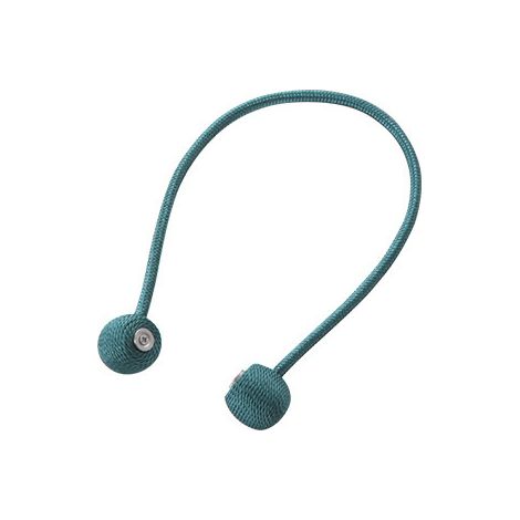 2 Aimants Rideau Boucle Attaches Reliure Rideau Anneau Rideau Anneau Balcon Porte Rideau Chambre Cravate Rideau Cravate Corde Rideau Sangle Bleu 3 46 CM