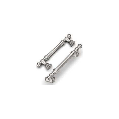 6 Pièces Poignee de Meuble Cuisine Acier Brossé 96mm Alliage de zinc Argent Poignées Meubles avec Vis, pour Bureaux, Tiroirs, Armoires, Placard (1/4)