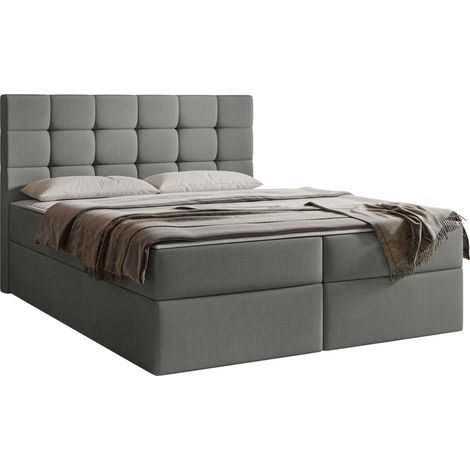 Cama continental Comfivo Osculum I, Polo 894, Doble, Continental, 140x200, Tapiz, Somieres, 143x206x112cm (1/5)