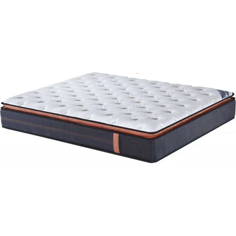 Matelas 140 x 190 cm ressorts 7 zones gel mémoire de forme - SOFT GEL (1/4)