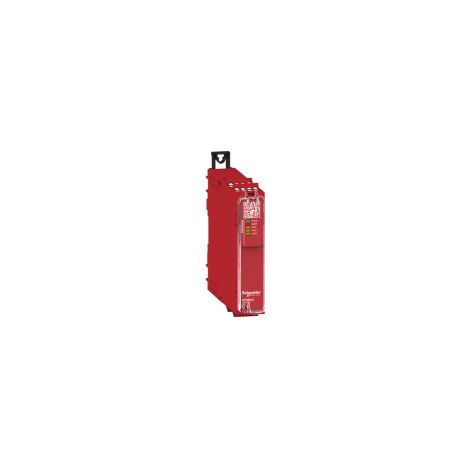 Modulo di sicurezza, Harmony XPS, controllo emergenza e ripari senza ingressi dedicati, 48-240 V, morsetti a vite - XPSBAC34AP