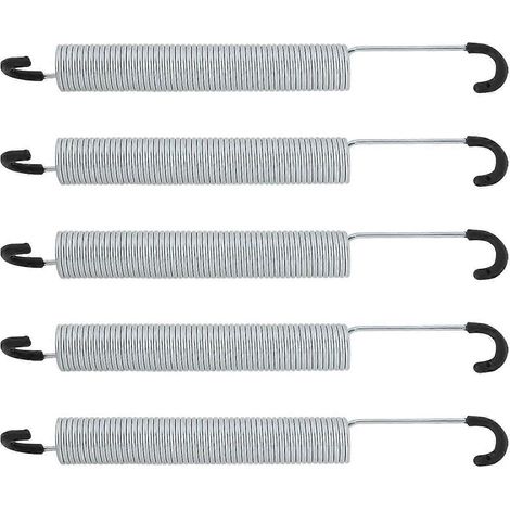 Ensemble de ressorts pour fauteuil inclinable 5 pièces, accessoires de canapé en acier galvanisé à double crochet de 7 pouces (1/5)