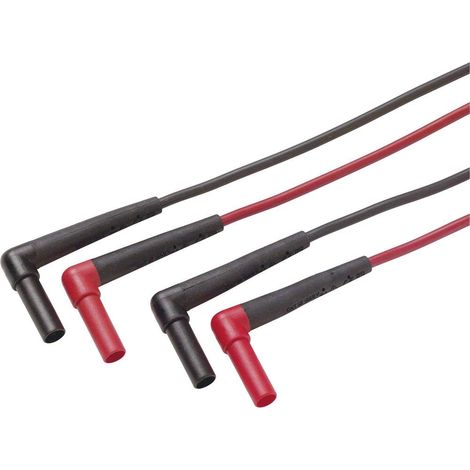 Fluke TL222 Set de cordons de mesure de sécurité Banane mâle 4 mm Banane mâle 4 mm 1.50 m noir, rouge 1 pc(s) (1/3)