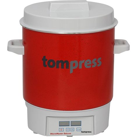 Stérilisateur émaillé électrique digital Tom Press pour stérilisation et conserves (1/2)