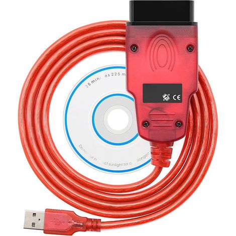 Outil de diagnostic OBDII Renolink 2.10 – Réinitialisation clés – Lecture et effacement codes d'erreur – Coque ABS durable