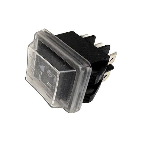 ZIIQ ZQ8-14/2 Wippschalter Ein-/Aus Schalter mit Abdeckung 250V 30A 6Pin