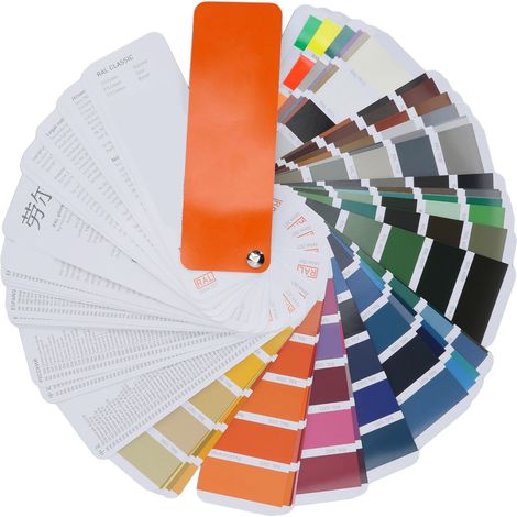 Guide chromatique spécial revêtements - Séquence et arrangement des couleurs - Livret de tests pour peintures céramiques (1/5)