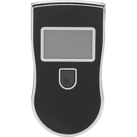 Éthylotest portable à réponse rapide avec affichage numérique rétroéclairé rouge et 5 embouts buccaux inclus. (1/5)