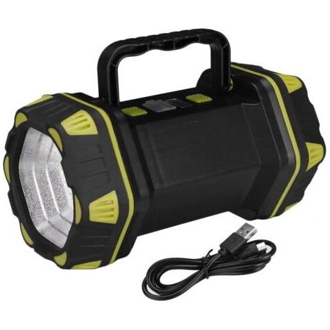 Double tête LED Lampe de travail 8 Modes Projecteur Projecteur étanche Lampe de poche rechargeable USB Power Bank (1/5)
