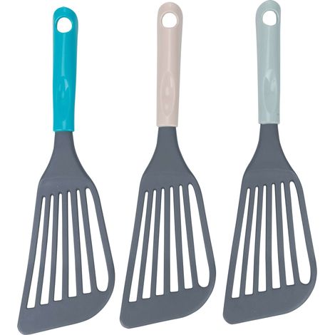 PALA FORATA CUCINA NYLON 30 CM 3 COLORI ASSORTITI (1/4)