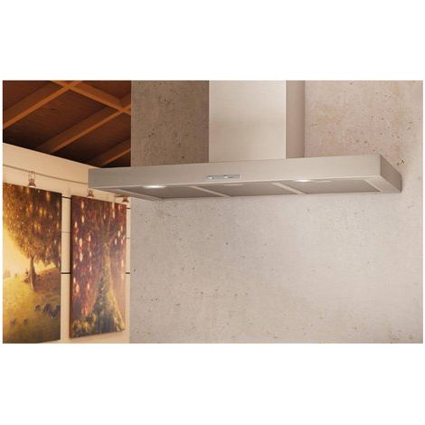 Airforce Cappa a Parete F53 D2 IX/A/60 60 Cm Acciaio Inox