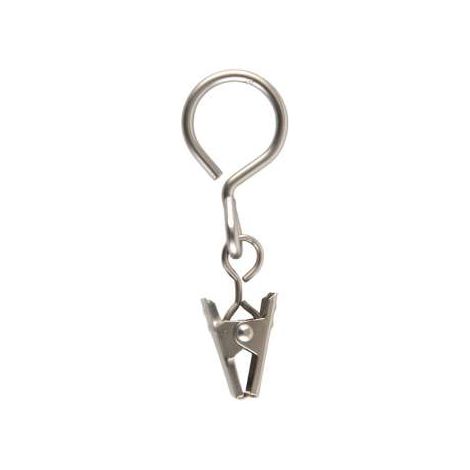 IDEAS 12 - Anello in metallo Pinza Cromo satinato (1/2)