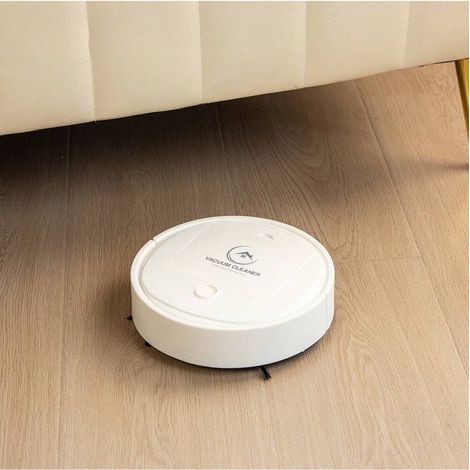 Robot balayeur, aspirateur intelligent entièrement automatique avec une forte puissance d'aspiration pour balayer et nettoyer dans la maison (1/5)