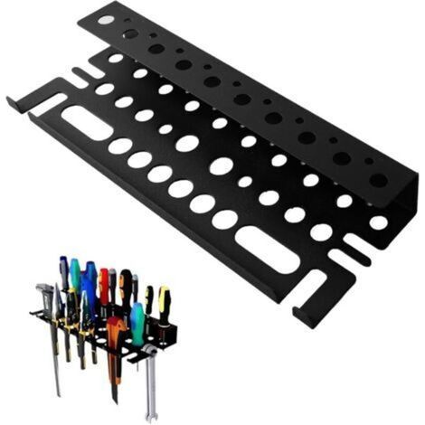 Schraubendreher-Werkzeugorganizer, 40 cm Werkbankhalterung, Wand-Werkzeugorganizer, kleiner Werkzeugorganizer für Werkstatt, Schuppen, Garage, Zuhause (1/5)