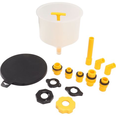 Kit de remplissage de liquide de refroidissement pour radiateur (15 pièces) - Conception renforcée anti-déversement - Kit universel pour système de refroidissement (1/5)