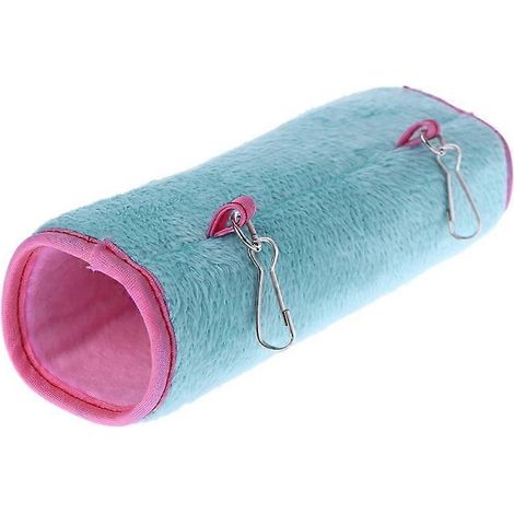 Hamac suspendu pour hamster, rat, chinchilla, perroquet, cochon d'Inde - Style 2 - Bleu (1/5)