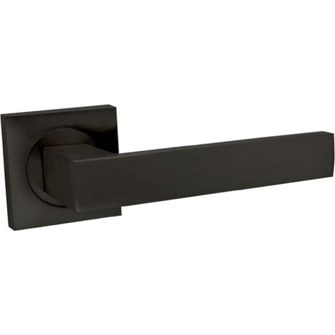 Juego manivela negra roseta cuadrada sv-c400 equal