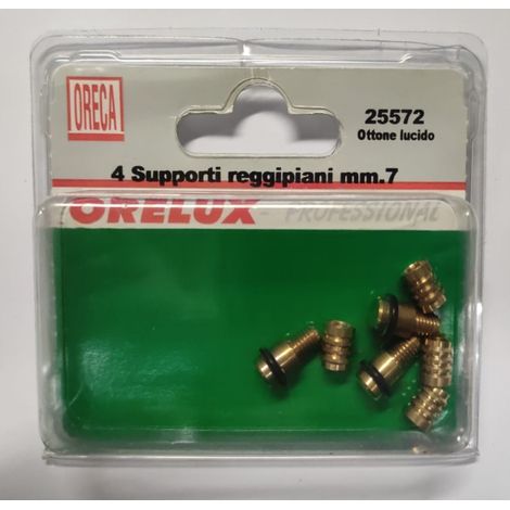 ORECA - SUPPORTO REGGIPIANO CON GUARNIZIONE IN GOMMA 7MM