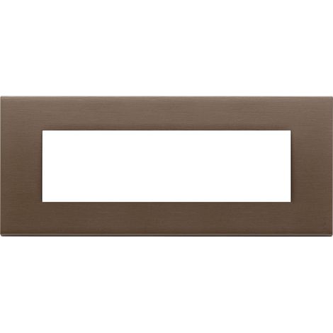 VIMAR - 22657.12 Placca 7M bronzo scuro spazzolato