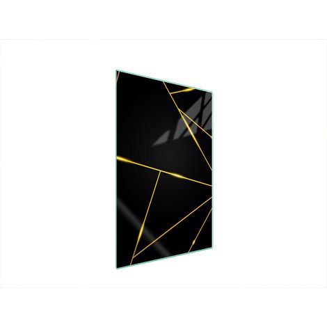 Glasschneidebrett 35x52 Schwarz (1/5)