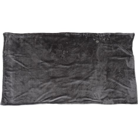 Beyamis Couverture chauffante électrique 5V alimentée par USB, 3 niveaux de chauffe rapide, 150 x 85 cm, grise, idéale pour le bureau. (1/5)