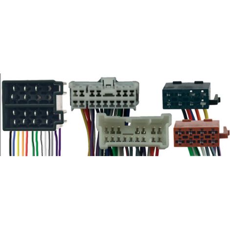 Fiches ISO Installation Kit Main Libre compatible avec Hyundai Atos Sonata ap98 Trajet SantaFe av06 Matrix Getz Tucson