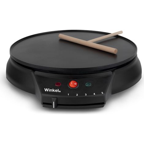 Winkel GOO30 GOO34-Crepera, Color Negro, 1000 W, 30 cm de diámetro (1/5)