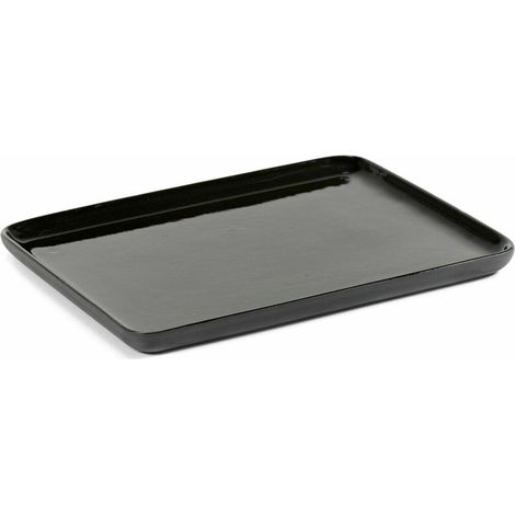 Serax Bandeja Cose gris oscuro 19,2 x 16,2 cm (1/2)