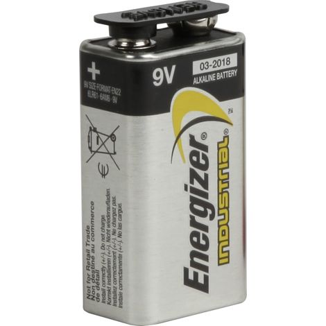 - Batterie Alkali 9 V